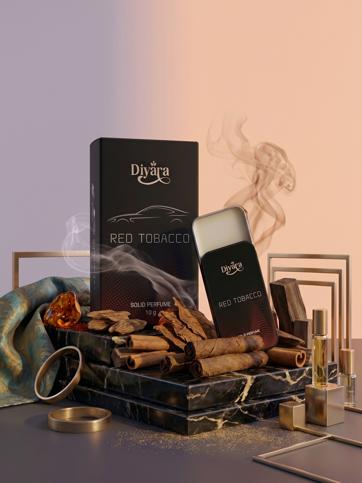 Red Tobacco Solid Wax Perfume